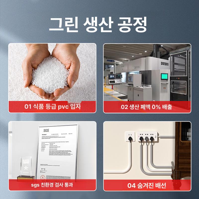 전선 정리용품 고정 케이블정리튜브 책상 선정리 케이블 1.5cm폭 화이트 사다리꼴 1m - 상세 이미지 4