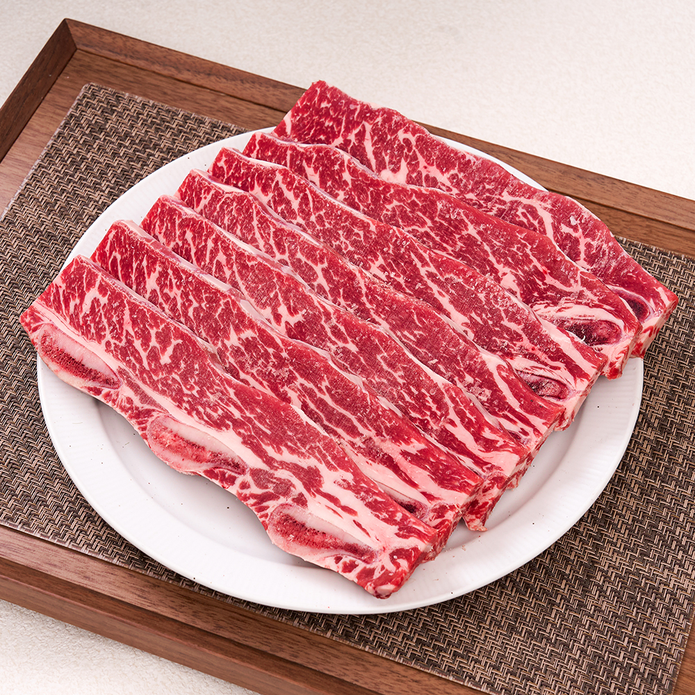 미국산 초이스 생 LA갈비 선물 세트 2kg 어버이날 꽃갈비 소갈비 설 추석 명절 이미지 3