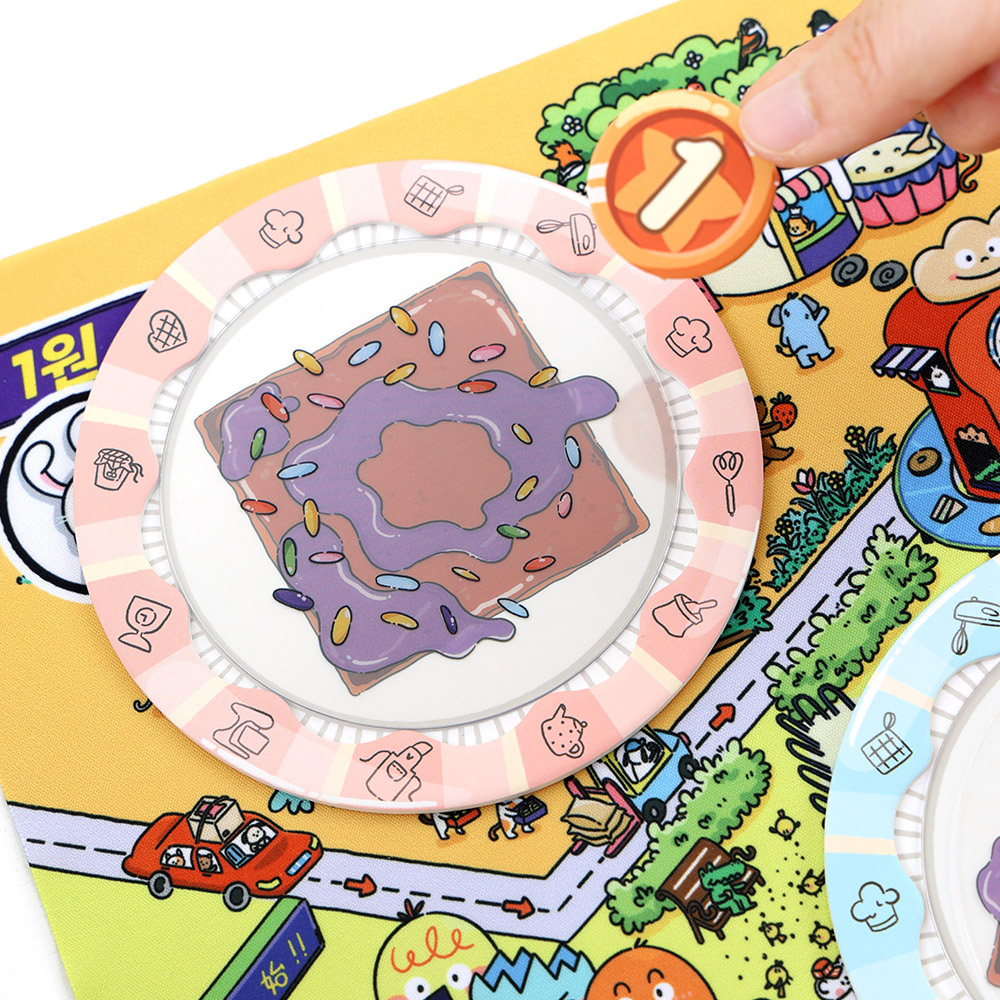 냠냠키친 쉬운 보드게임 2인 순발력 종치기 이미지 4