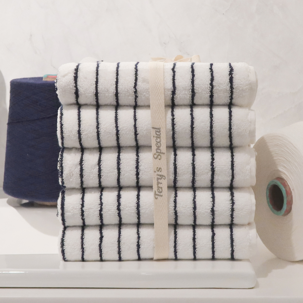 [네이버단독] 테리파머 고중량 200g 디자인 선염 호텔수건 5장+5장 타올 타월 수건세트 (색상혼합)