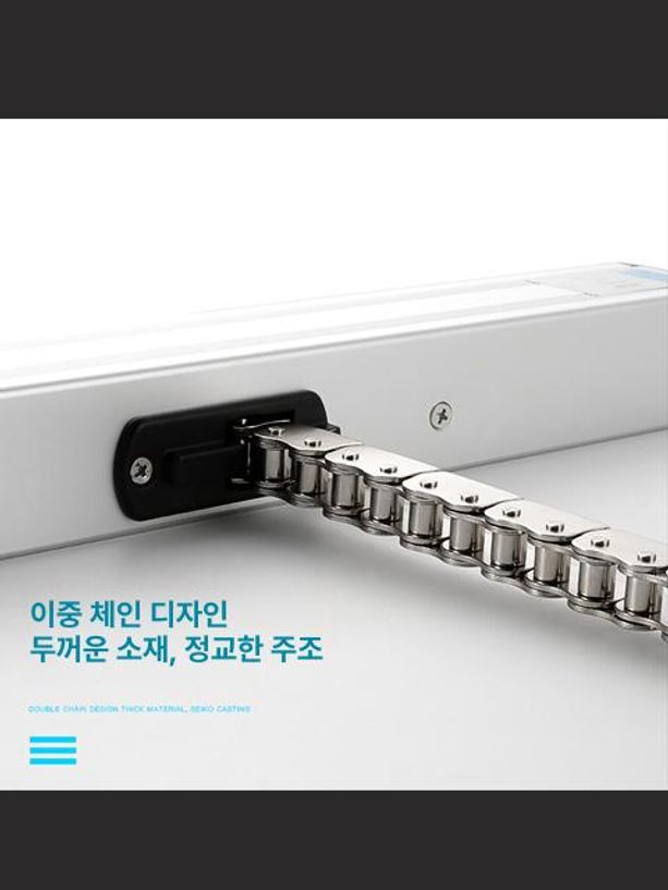 창문 개폐기 자동 창문개폐 환기 밸브 덕트 댐퍼 오프너 300mm 스트로크 24V - 상세 이미지 3