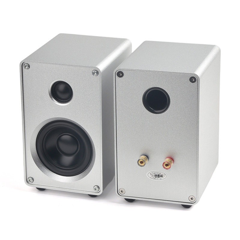 BRZHIFI 3인치 알루미늄스피커 합금 데스크탑 2채널 패시브스피커 컴퓨터 위성 서라운드 - 상세 이미지 3