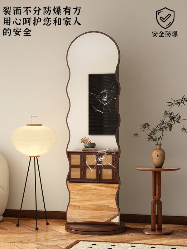 거울책장 전신거울책장 서재 거실 이동식 - 상세 이미지 4