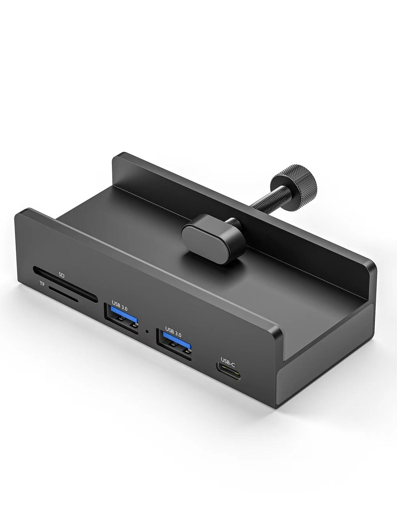 데스크탑 케이스 usb 확장 디스플레이 카드 리더기 클램프 4a 표준 1.2m 화이트 0m - 상품 이미지