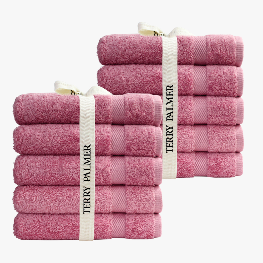 테리파머 180g 다이아보더 호텔 수건 10장 타올 타월 수건세트