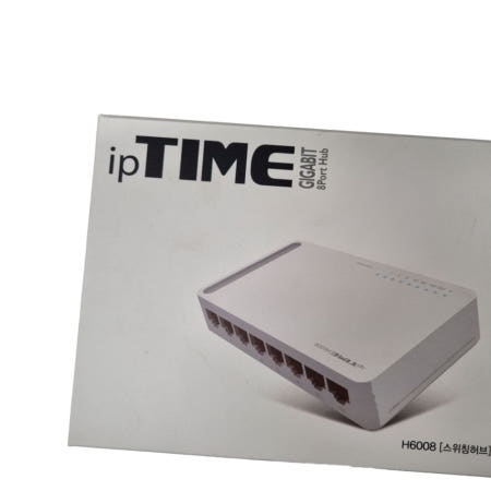 (주)이에프엠네트웍스 ipTIME 아이피타임 H6008 스위칭 허브 와이파이 확장