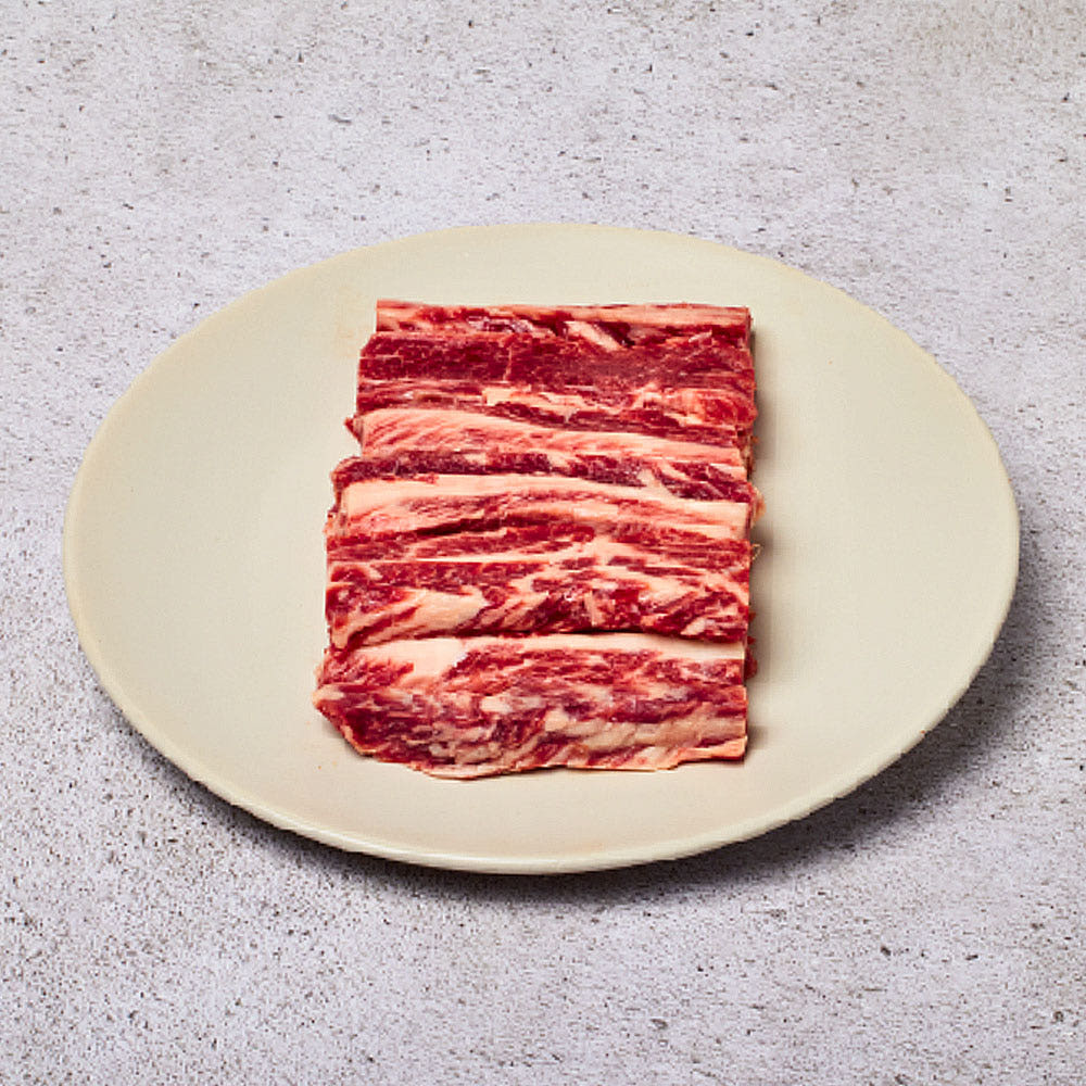 [정립한우]1++등급 투뿔한우 갈비살 (200g)