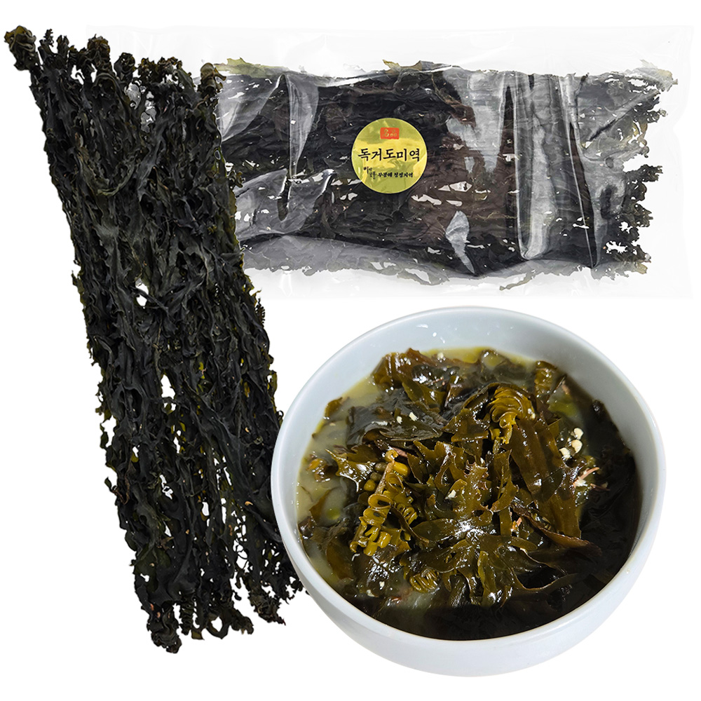 독거도 자연산 햇 돌각미역 100g 궁중진상품 명품 미역 산모 산후조리 - 상품 이미지