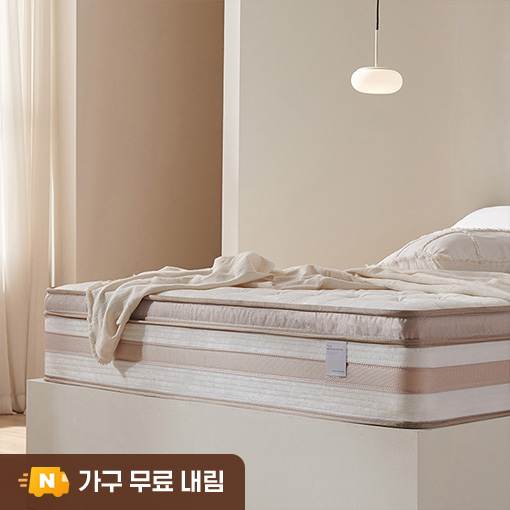 [도착보장]삼익가구 모어딥 탄탄한 27cm 퍼펙트 스프링 유로탑 매트리스 Q(퀸), 미디엄 - 상품 이미지