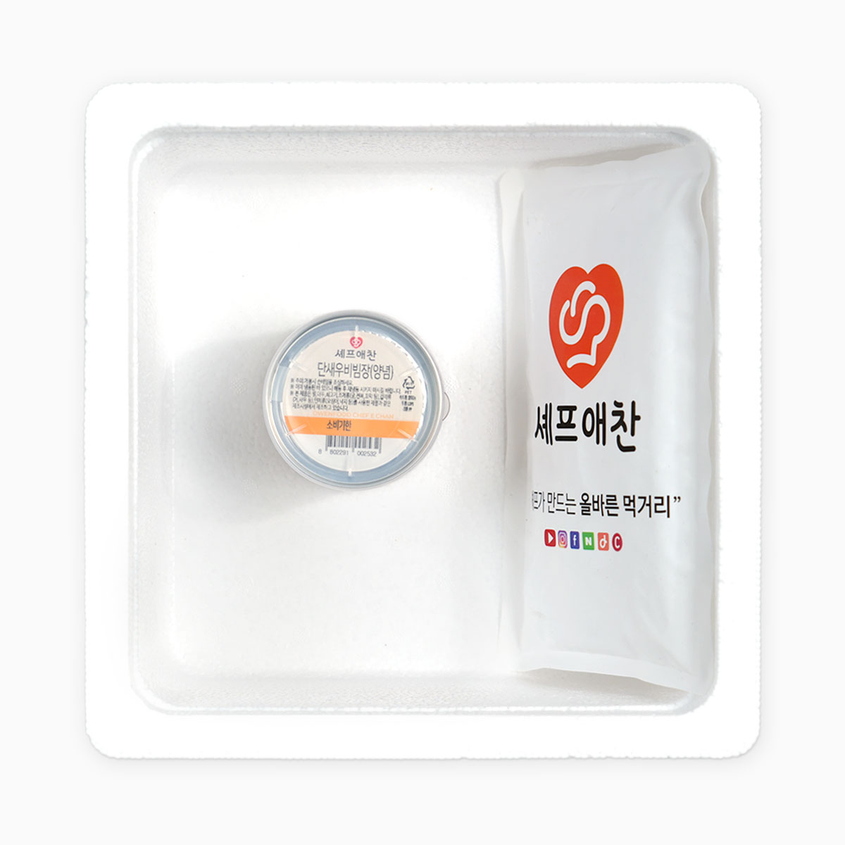 셰프애찬 단새우 비빔장 250g 양념 새우장 단새우장 이미지 2