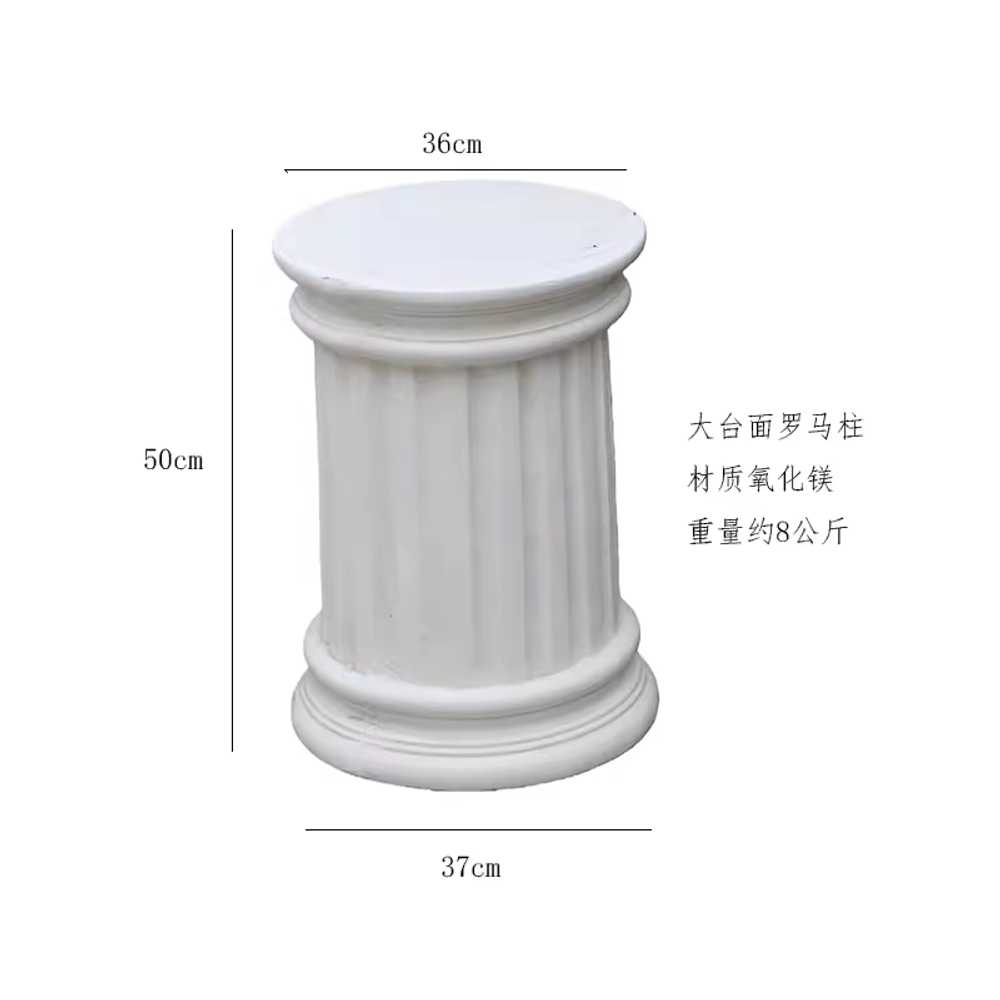기둥 장식 로마 고대 정원 그리스 발코니 꽃 신전 50cm 이미지 6