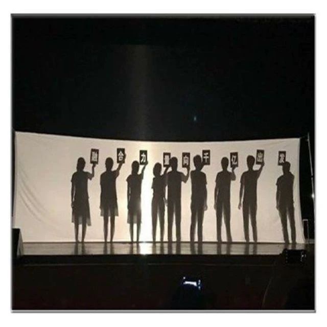 연극 천막 흰색천 무대 무대막 배경천 발표회 인형극 화이트 패브릭 2.9m x 6m - 상품 이미지