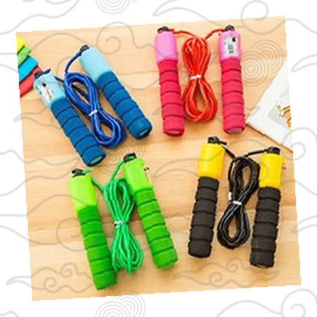 아이 기초체력 줄넘기 운동용품 실내외 점프로프 카운팅