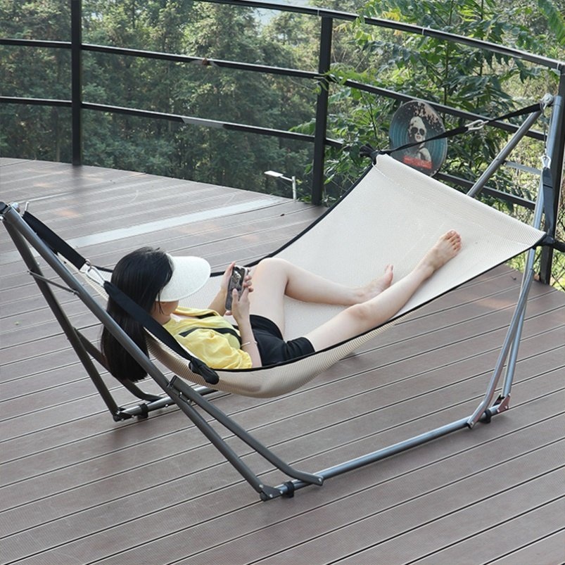 캠핑 해먹 스탠드 차박 프레임 감성 글램핑 거치대 가정용 세트 그네 스탠드해먹 O78 접이식 해먹 스탠드