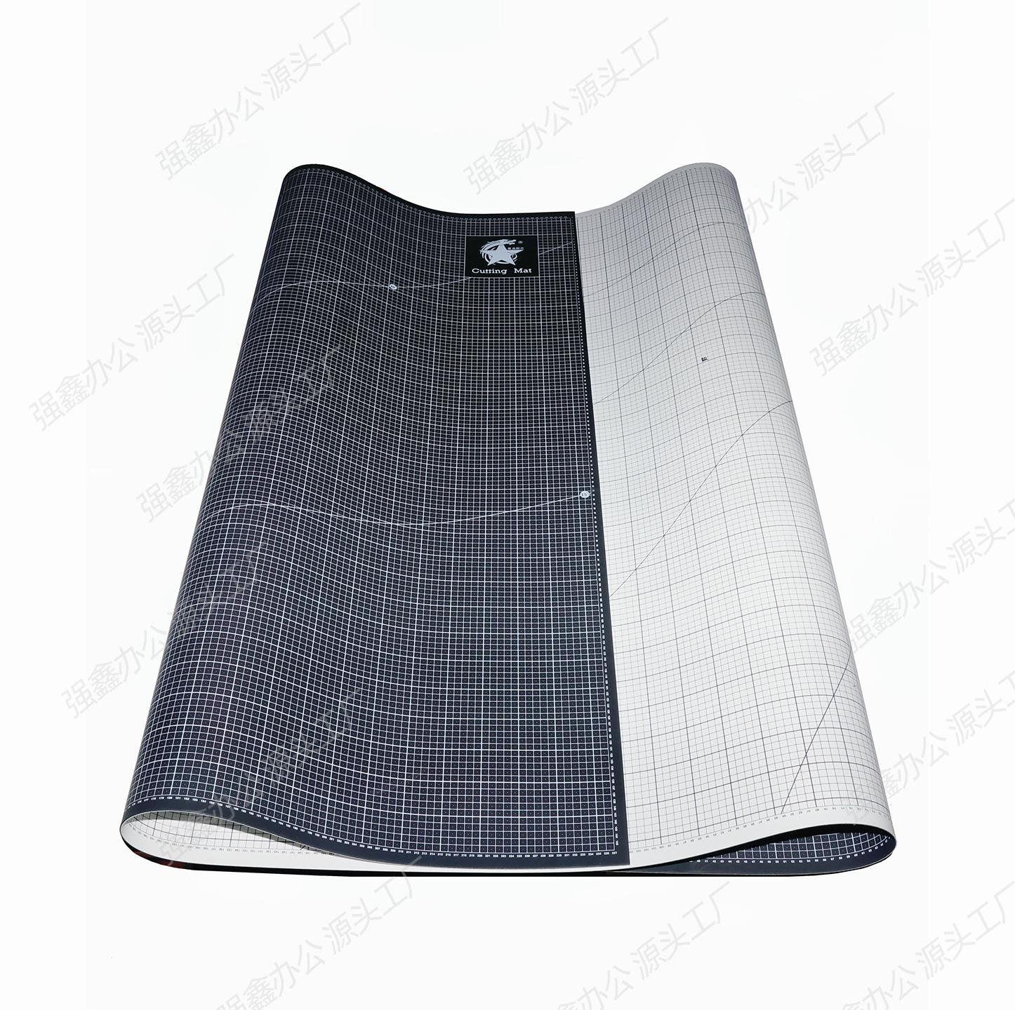 커팅 매트 고무 재단판 공방 단면 셀프힐링 작업대 대형 30 블랙 120cm 그레이 L급 화이트 코어 - 상세 이미지 4