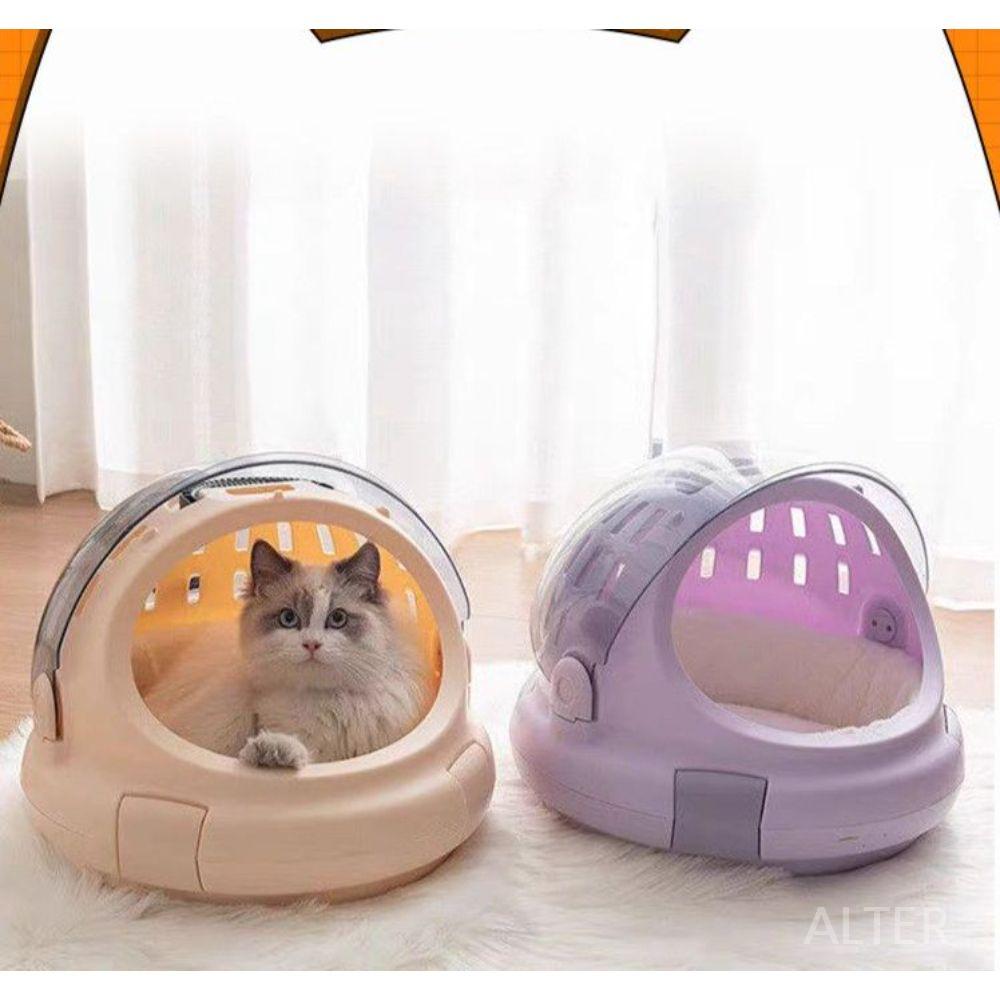 고양이 하우스 이동장 우주선가방 케이지 - 상세 이미지 2