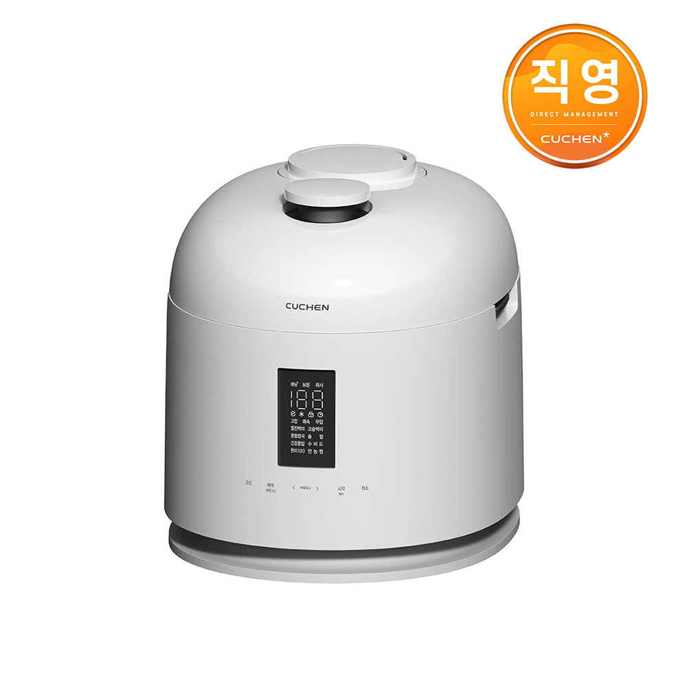 쿠첸 123 퓨어화이트 6인용 풀스테인리스 316Ti 듀얼프레셔  IH압력밥솥 CRT-XPD0671IEGPW 상세 이미지 3