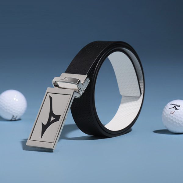 미즈노 2026 쿼드 스타일 리버시블 골프 양면 가죽벨트 허리띠 52MYK2501 이미지 1