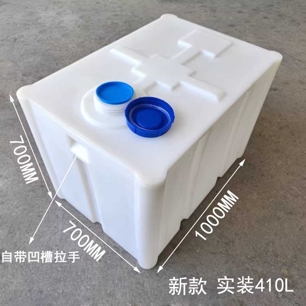 플라스틱 물탱크 입구 PE물탱크 물통 대형물통 워터 120L 수직형 / 450x380x720mm - 상세 이미지 4