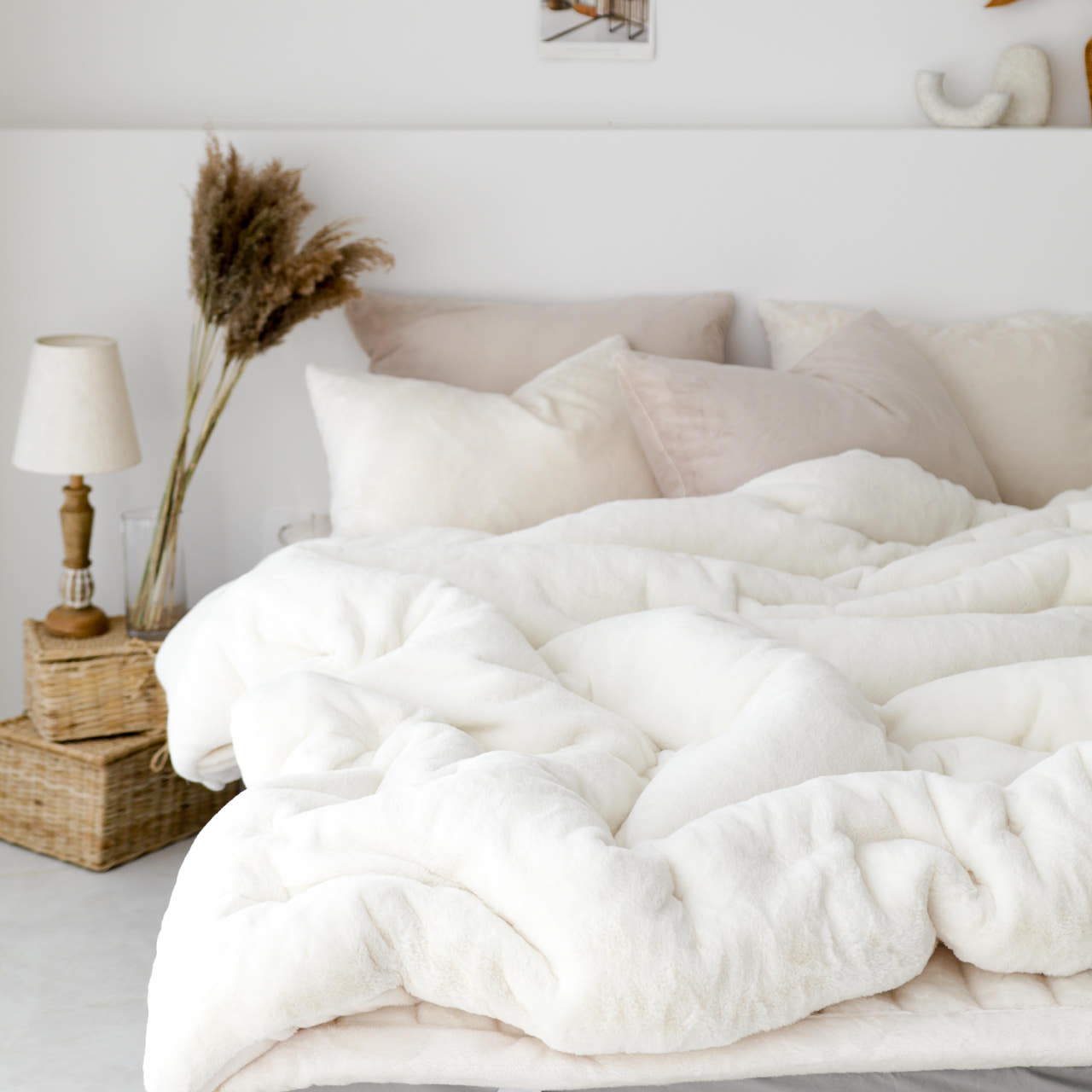 겨울 극세사이불 노스베어 프리미엄 라셀 10mm 장모 차렵이불 SS