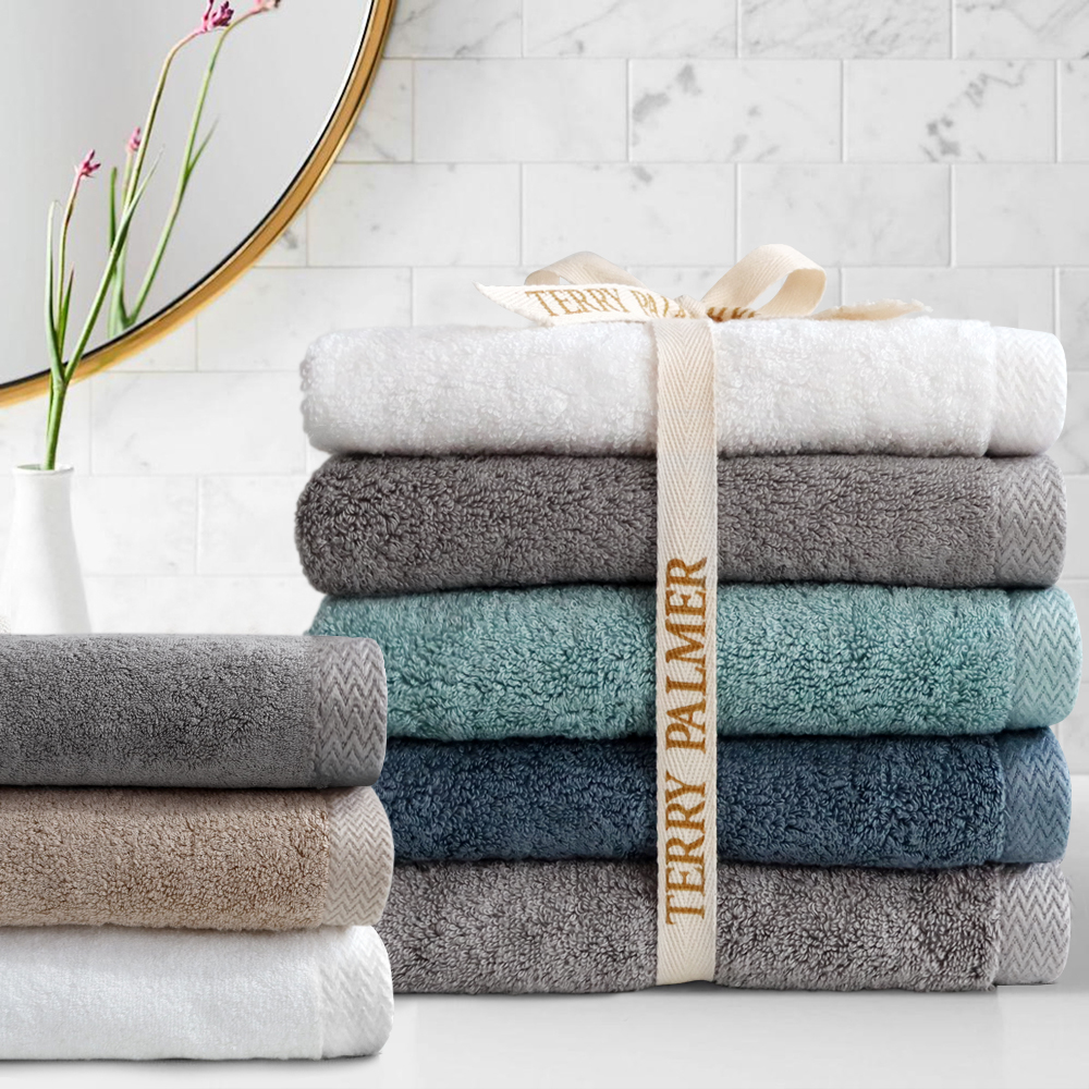 테리파머 180g 대나무 천연 뱀부 호텔 수건 10장 타올 타월 수건세트