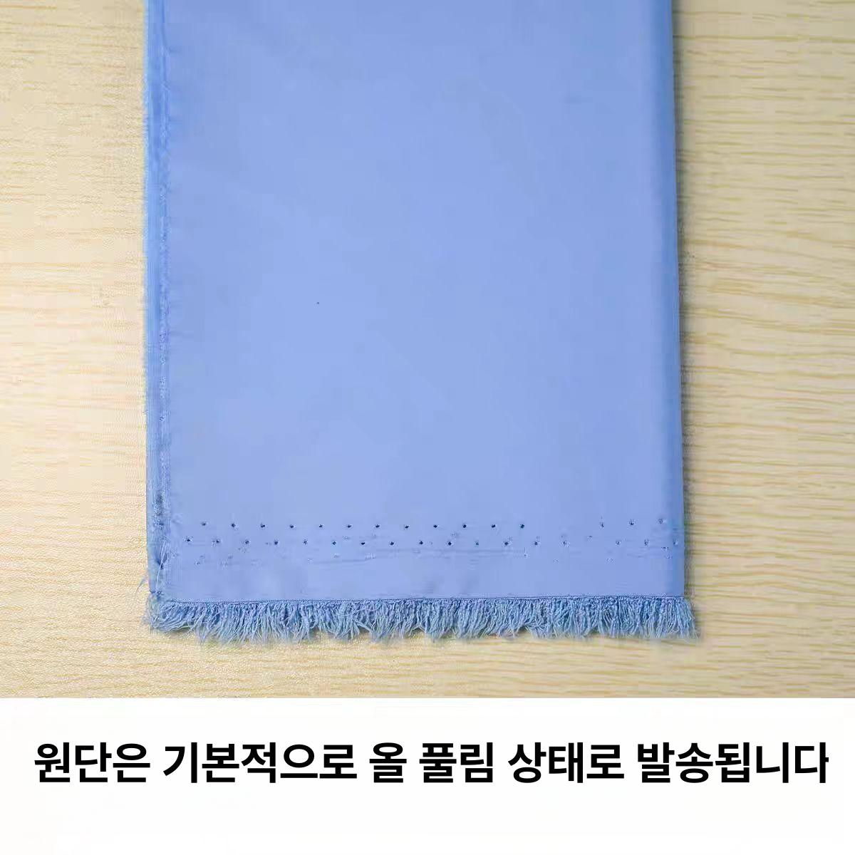 패딩 윈드브레이커 무광 패브릭 부드러운 드릴링 경량 블랙 - 상세 이미지 4