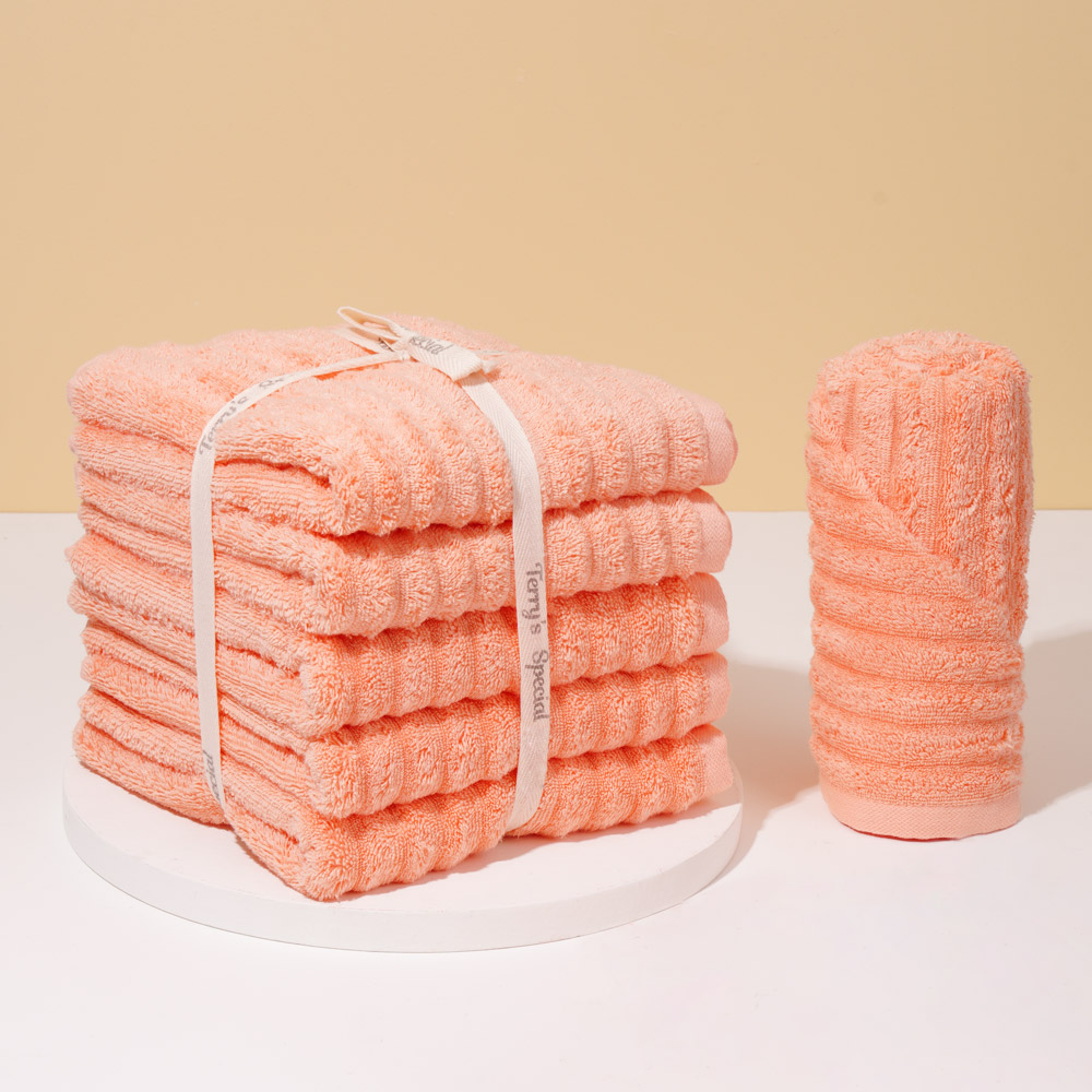 테리파머 625gsm 고중량 200g 호텔수건 타월 10장 리본선물포장 수건 타올