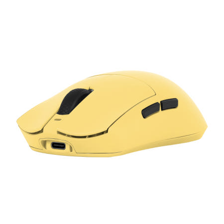 지클릭커 슈퍼히어로 OP99 르캄프 (옐로우 퍼포만테) 초경량 무선 블루투스 게이밍 마우스