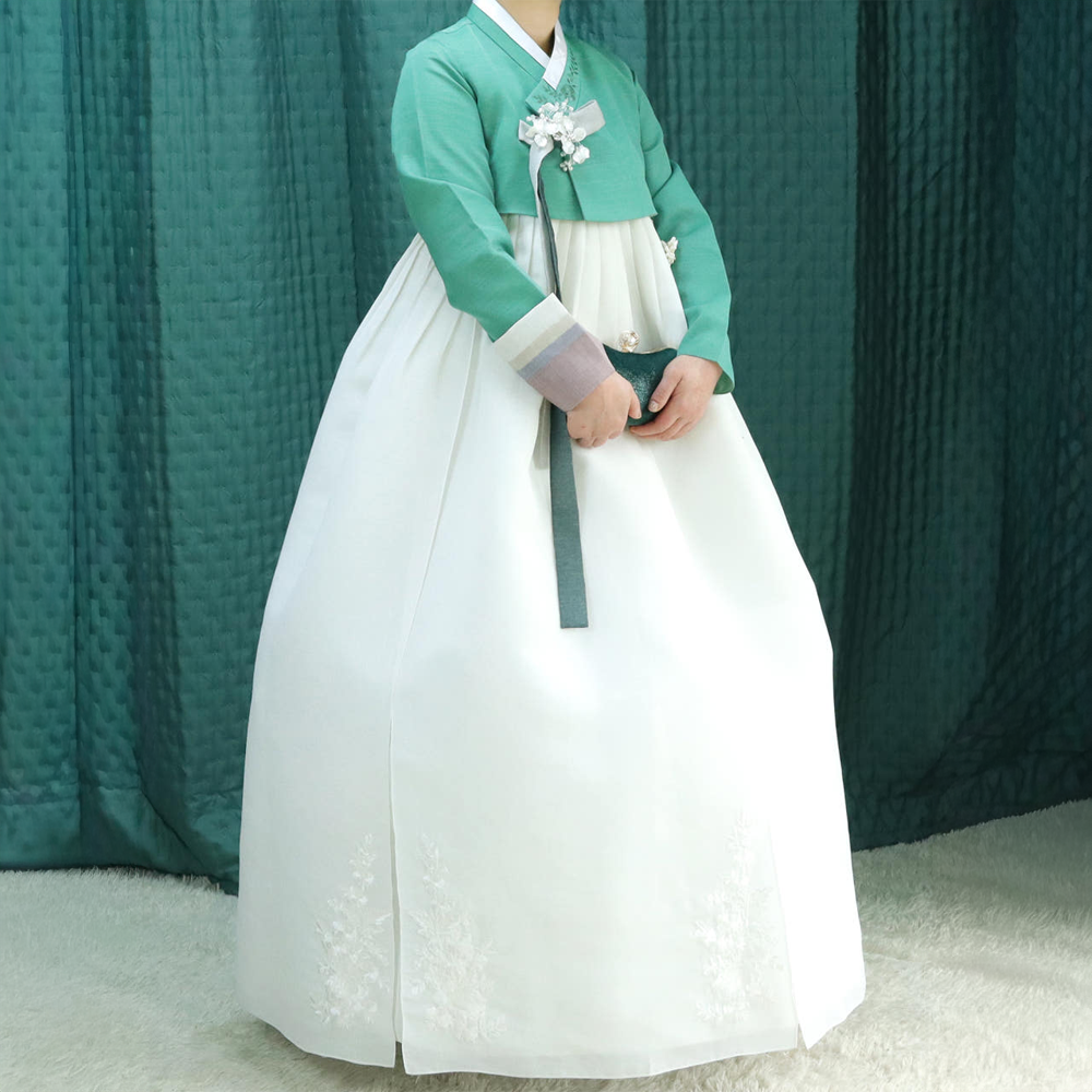 궁 한복대여 여자 고급 결혼식 명품 피로연 하객 혼주 한복대여 50번 이미지 7