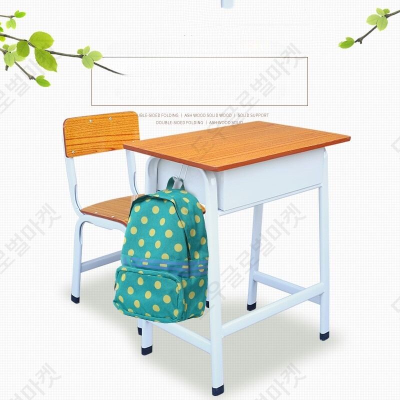1인용책상의자 학원 책걸상 학교 공부방 독서실 강의실 - 상세 이미지 2