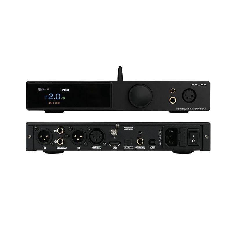 블루투스 프리앰프 RCA 입력 USB DAC 튜브 균형 실버 - 상세 이미지 3