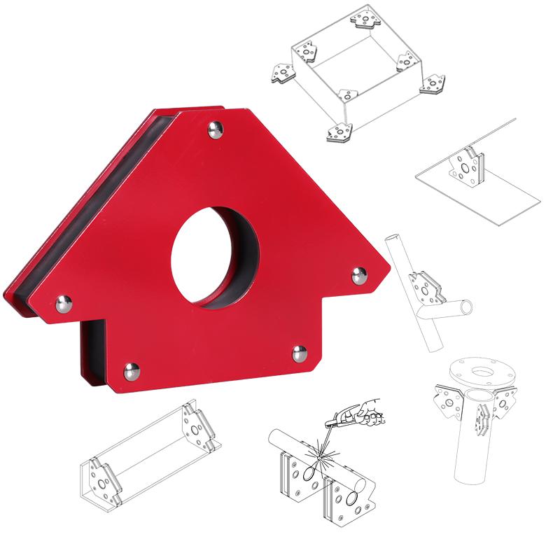 도자 산업용 직각자 삼각자 소형 클램프 자 스위치 자석 다각형 소형 1개 흡착력 12kg - 상세 이미지 5