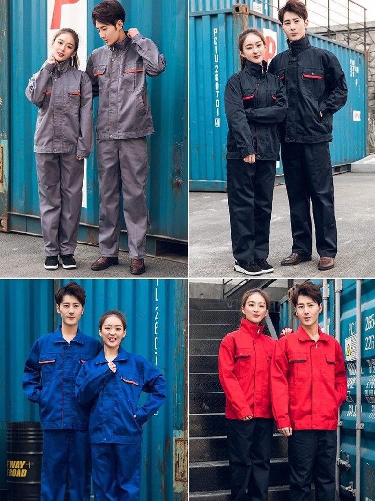 면피스복 민방위복 페인트 용접 작업복 정비복 방진복 현장복 상의 피스복 - 상세 이미지 2