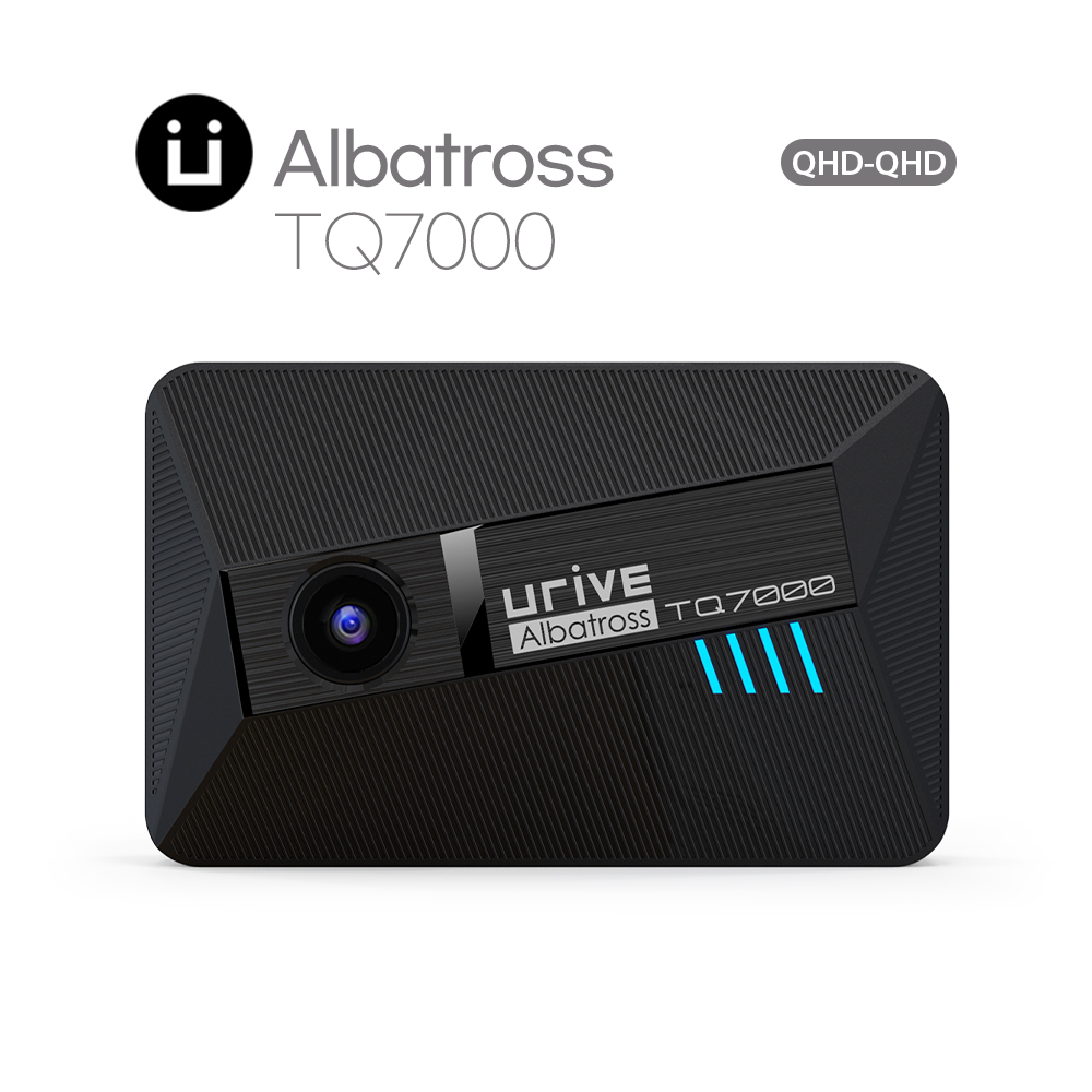 유라이브 TQ7000 2채널 전 후방 QHD 프리미엄 블랙박스 64G 소니센서 - 상품 이미지