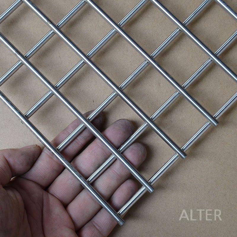 철망 스텐 와이어 망 필터 용접 메쉬 그물망 스테인레스 4mm/40mm 구멍/1x2m - 상세 이미지 2