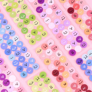 감정스티커 4종세트 기분스티커 일상 표현 얼굴 일기 꾸미기 다꾸 다이어리... 실사용 후기 | 효과 있을까? - 상품 이미지 2