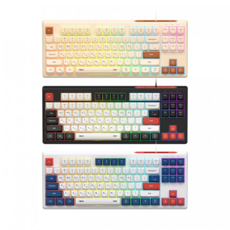 앱코 MK87 저소음 텐키리스 멤브레인 (블루)