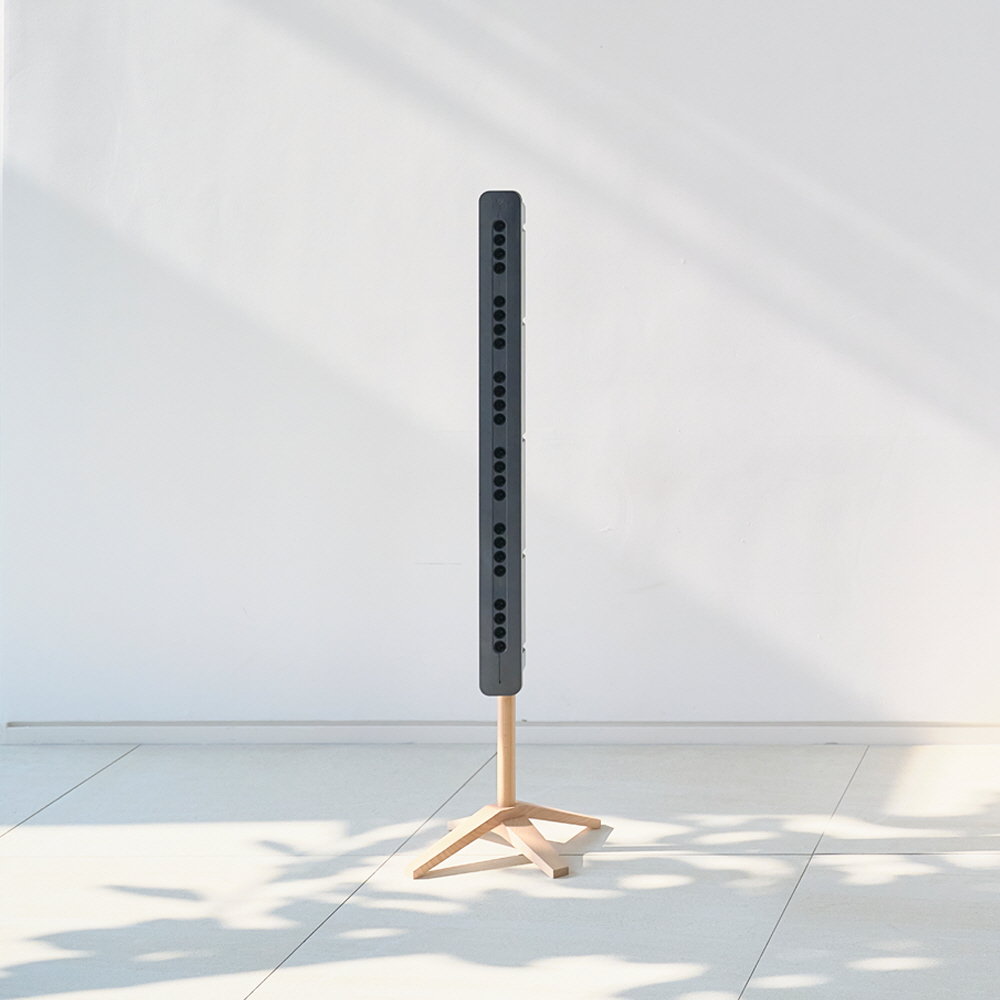 테코야 홈 450 블랙 필터없는 공기청정기 음이온 사무실 아기방 거실