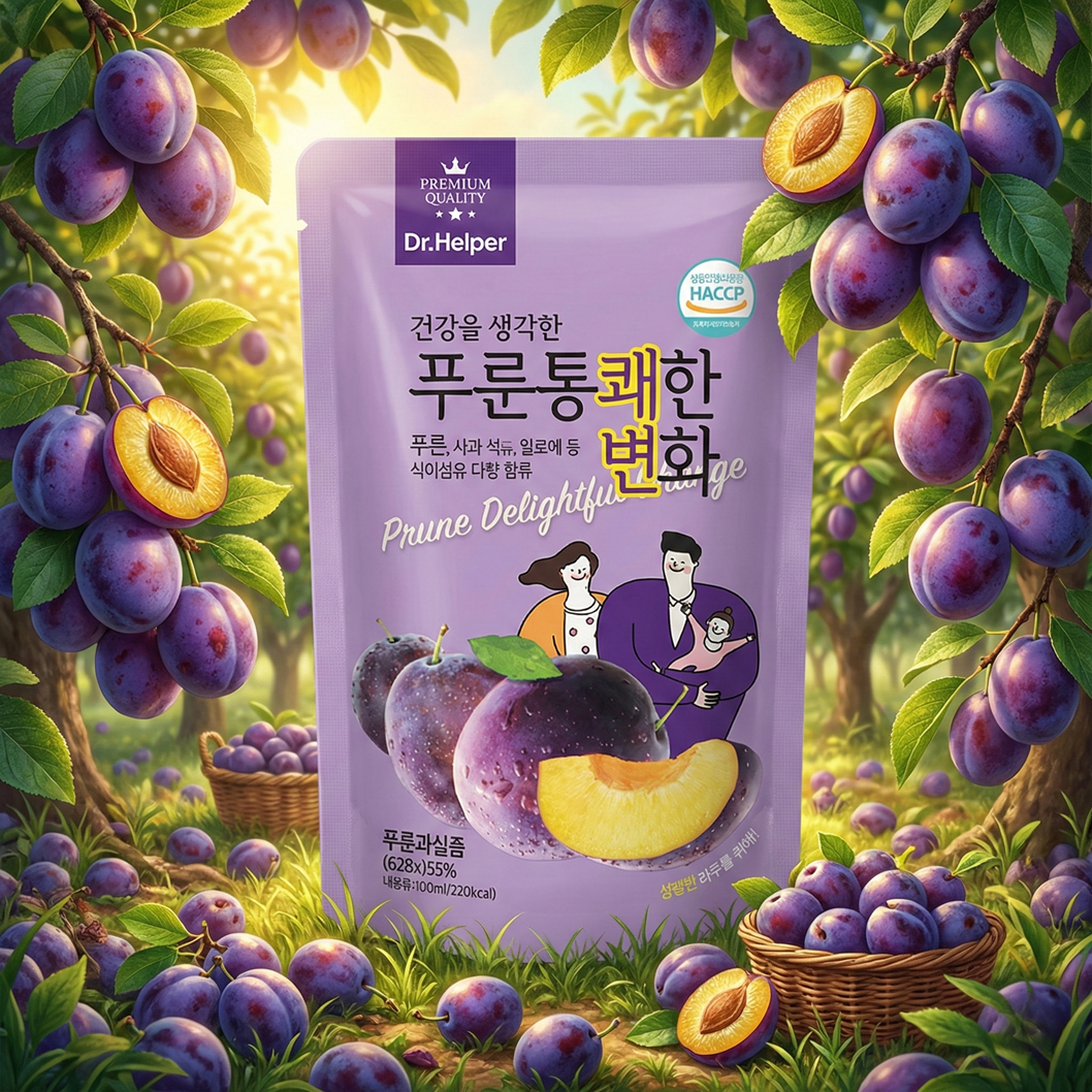 6포 약국 쾌변음료 쾌변 요구르트 푸룬 통쾌한 변화 100ml - 상품 이미지