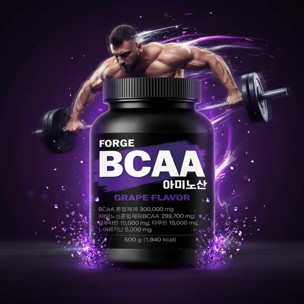 [오운완 필수템] BCAA 아미노산 포도맛 500g 아르기닌 타우린  헬스보조제 - 상세 이미지 4
