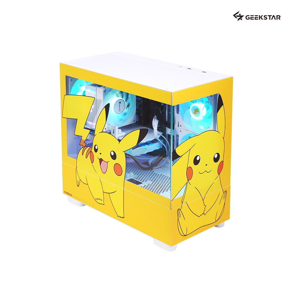 긱스타 조립PC 포켓몬스터 피카츄 PK55GT01 5500GT 학습용, 업무용 - 상품 이미지