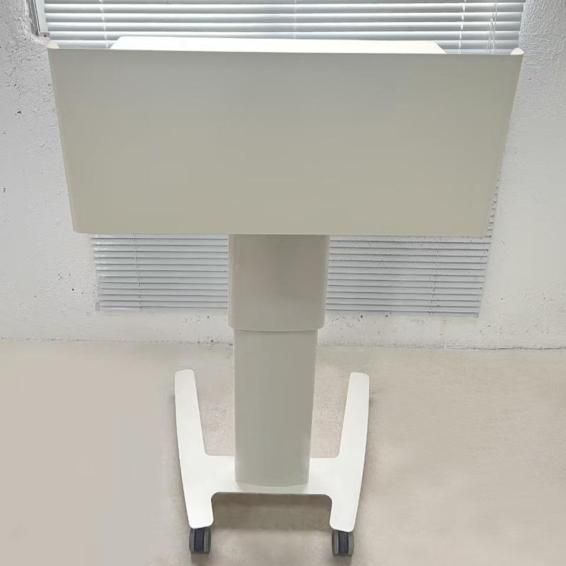 강의대 교탁 교수대 높이조절 연단 사회대 학교 발언대 화이트720 x 580 x 805~1195mm - 상세 이미지 3