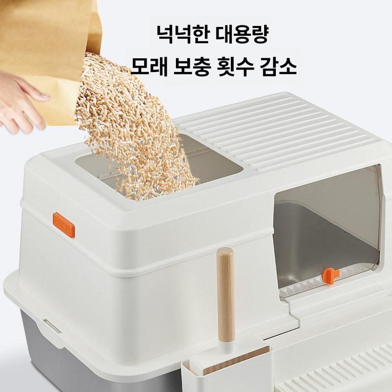 스테인리스 용기 업소용 저장통 대형 보관통 밀폐형 국통 펄화이트 15cm 스텐 모래 제어 사다리 - 상세 이미지 2