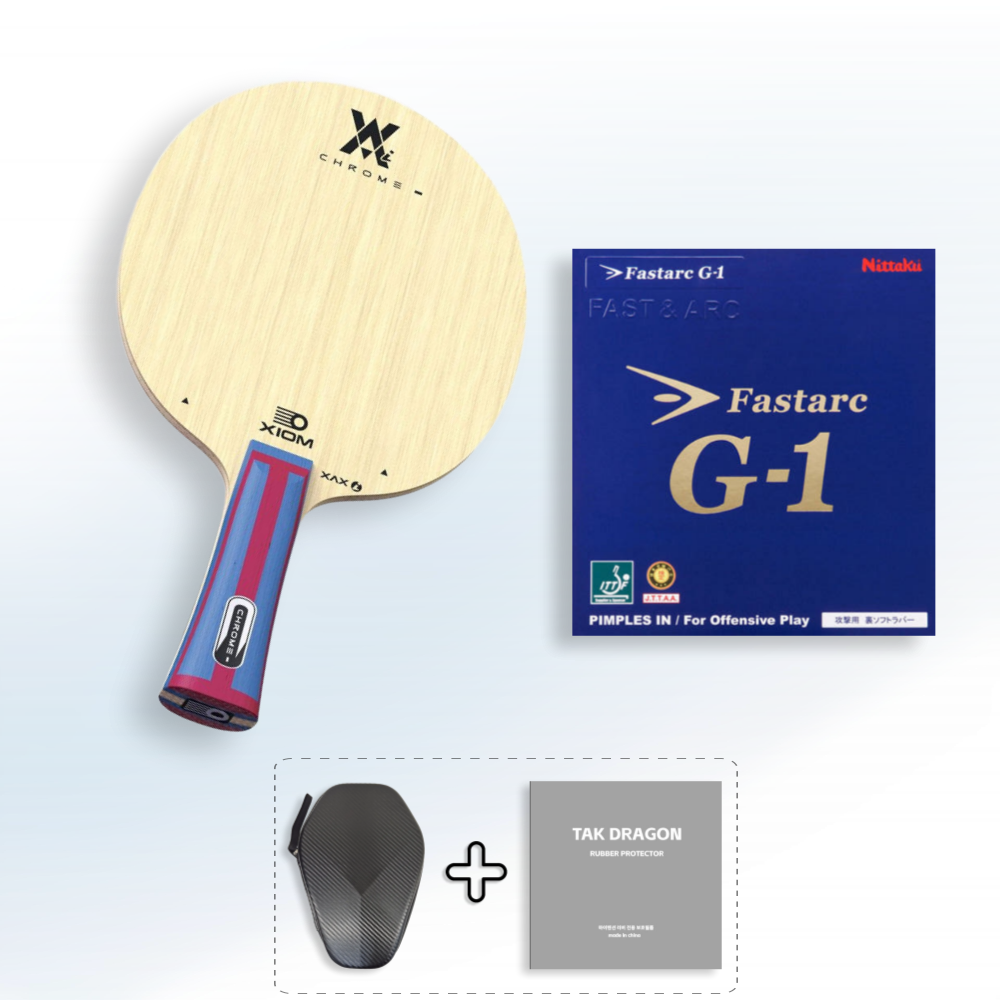 [라켓러버세트] 크롬 XAXi + G1 FL - 상품 이미지