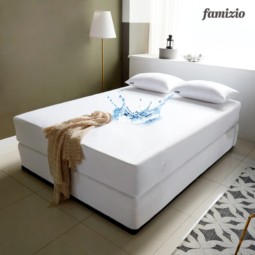 파미지오 진드기방지 6면방수 매트리스커버 지퍼형