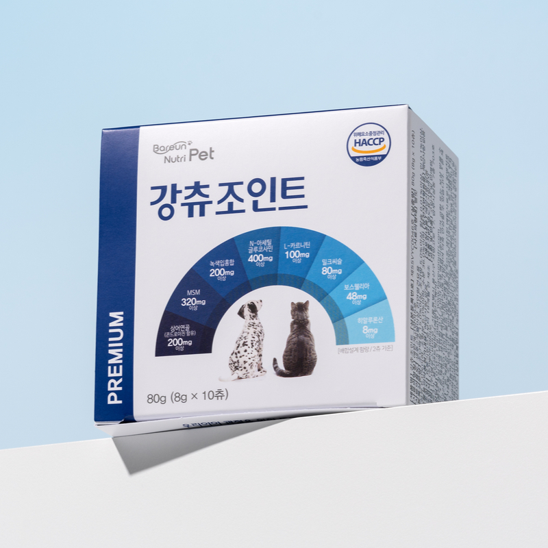 바른뉴트리펫 강츄조인트 강아지 관절 영양제 슬개골 연골 건강 고양이 이미지 2