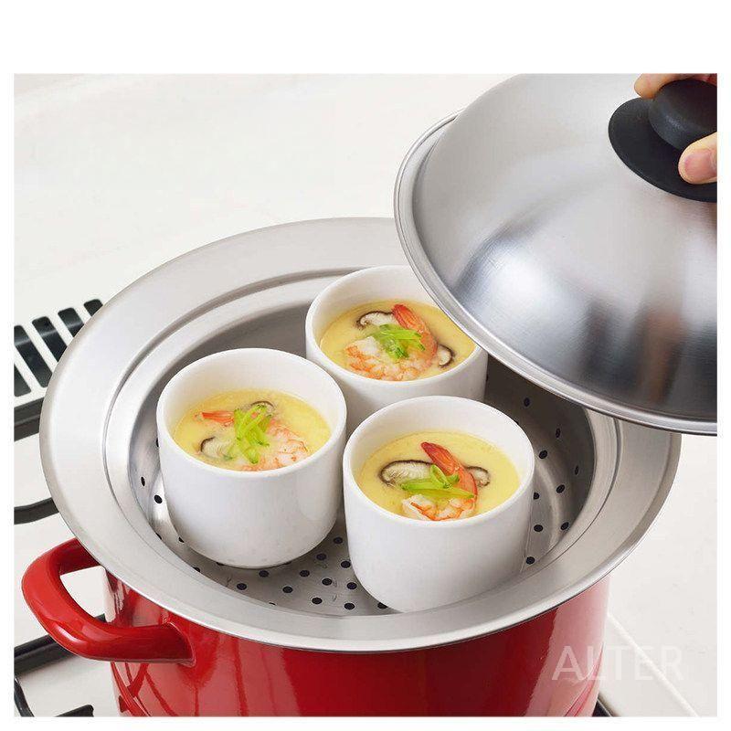 돔형 찜기 냄비 요리 그릇 얕은형 (20-22cm 냄비용) - 상세 이미지 3