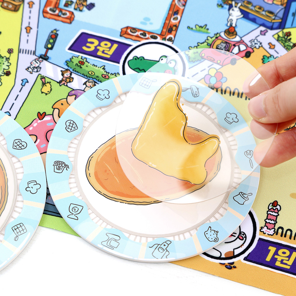 냠냠키친 쉬운 보드게임 2인 순발력 종치기 이미지 2