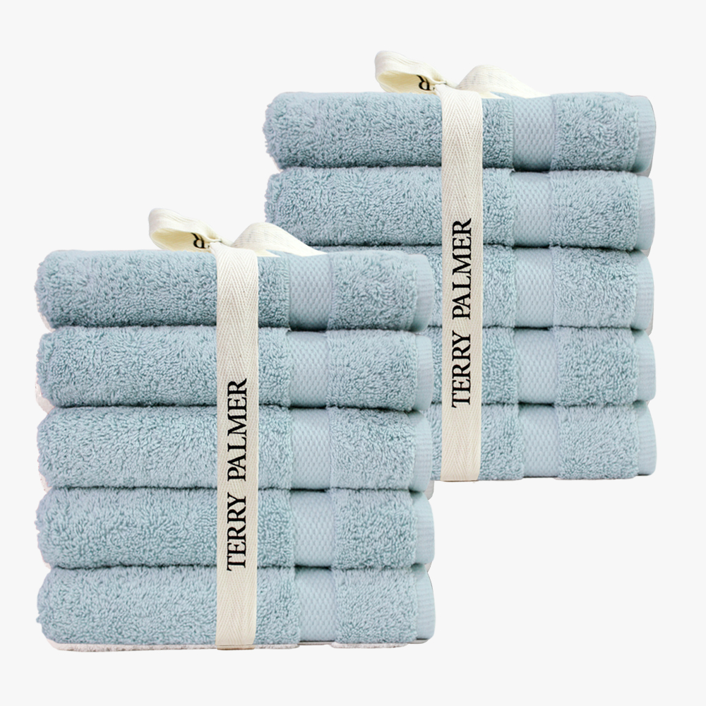 테리파머 180g 다이아보더 호텔 수건 10장 타올 타월 수건세트