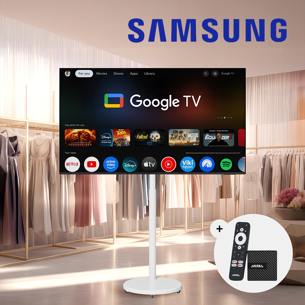 삼성 125cm(50인치) 스마트 소형TV 4K UHD 이동형 이동식 무빙 스탠드 1등급 - 상세 이미지 4